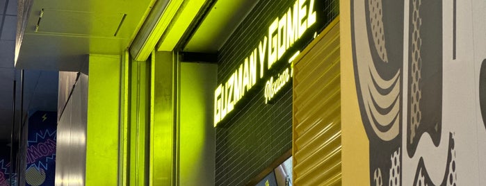 Guzman y Gomez is one of Tempat yang Disukai Mark.