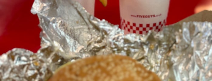 Five Guys is one of Cardiff Food.