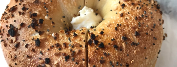 Lenny's Bagels is one of NYC favorites.
