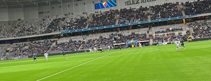 Tele2 Arena is one of Stockholm [DESIGN BUILDINGS].