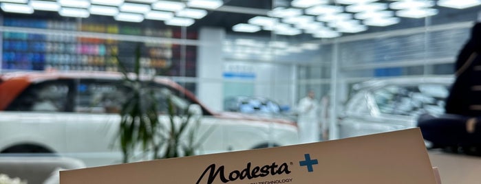 modesta + is one of R.
