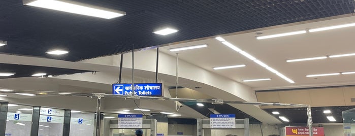 Malviya Nagar Metro Station is one of New Delhi.