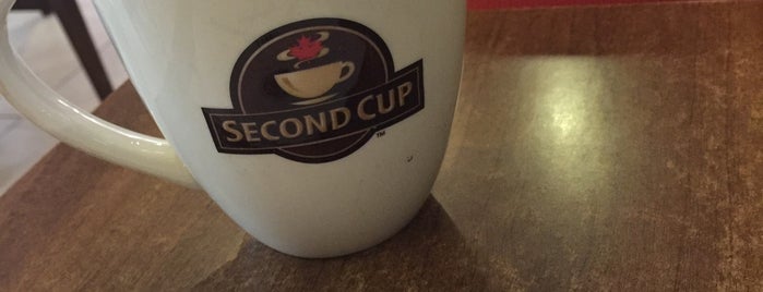 Second Cup is one of a cup of coffe.