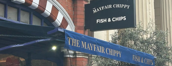 The Mayfair Chippy is one of London 🇬🇧.