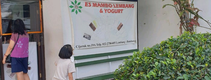 Es Mambo & Yoghurt Lembang is one of khusus minuman dingin.