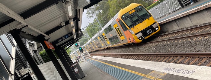 Merrylands Station is one of Sydney Trains (K to T).