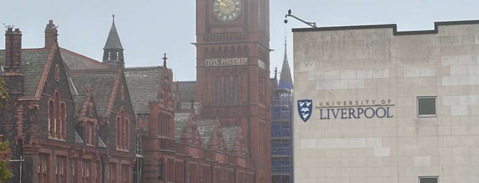 University of Liverpool is one of S'ın Beğendiği Mekanlar.
