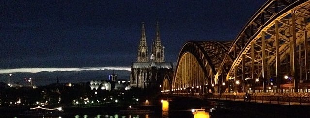 Hohenzollernbrücke is one of Köln / Cologne - must visits.