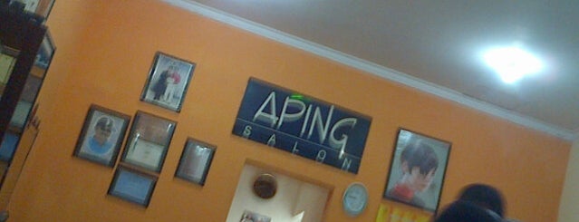 Aping Salon is one of ？7.