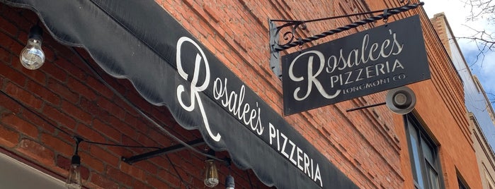 Rosalee's Pizzeria is one of Longmont.