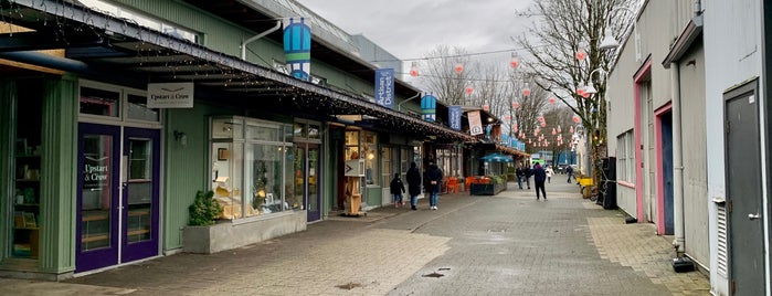 The Railspur Alley District is one of Vancouver.