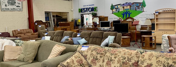 Habitat for Humanity ReStore is one of I'd hit that.