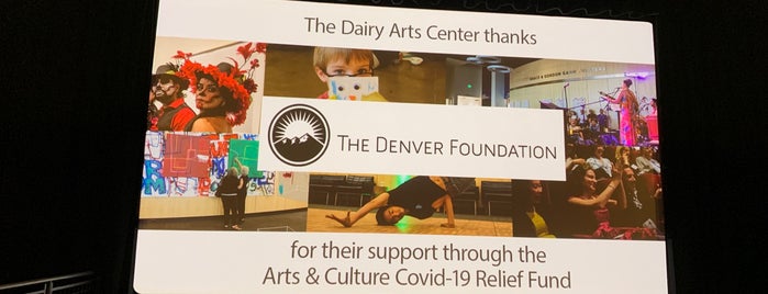 The Dairy Center for the Arts is one of CO TODO.