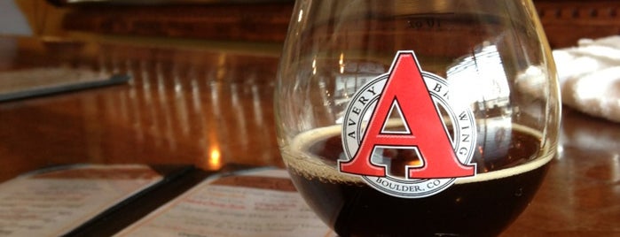 Avery Brewing Company is one of place to try beer.
