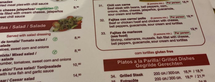 The Mexican is one of Gluten free: Amsterdam.