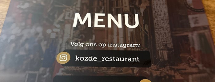 Közde Restaurant is one of Hollanda.