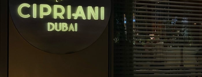Cipriani is one of My wish list in Dubai.