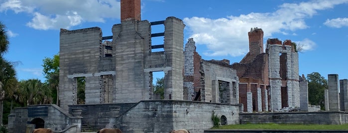 Dungeness Ruins On Cumberland Island is one of Savannah, GA.