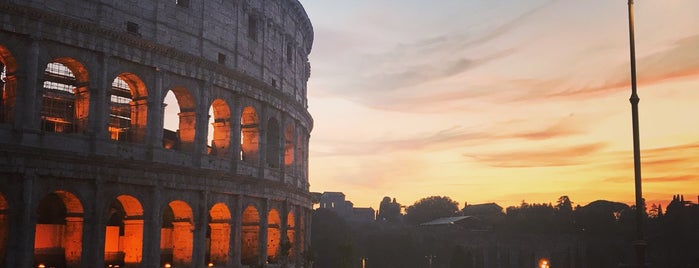 Colosseum is one of Italy.