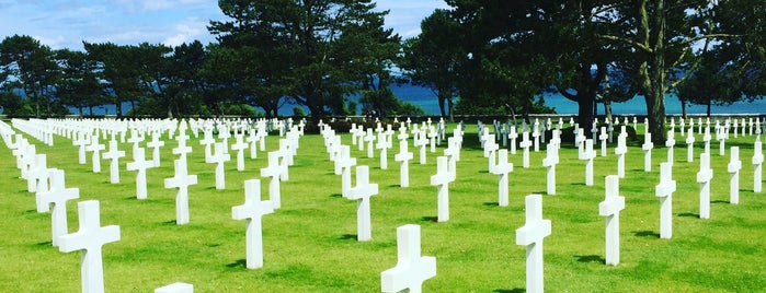Normandy American Cemetery is one of France.
