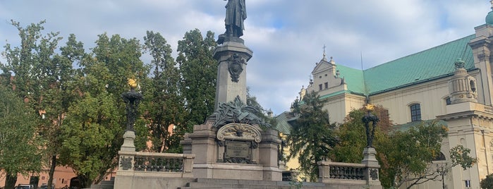 Skwer Adama Mickiewicza is one of Warsaw.