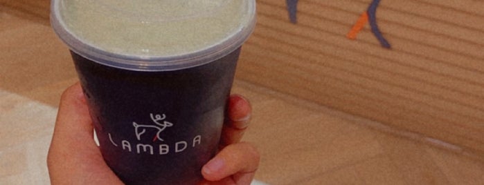 LAMBDA is one of coffee bucket list.