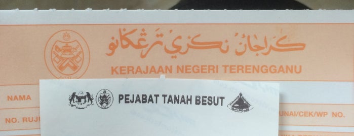 Pejabat Daerah dan Tanah Besut is one of All-time favorites in Malaysia.