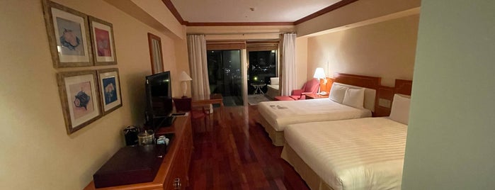 Okinawa Marriott Resort & Spa is one of Orte, die Takuma gefallen.