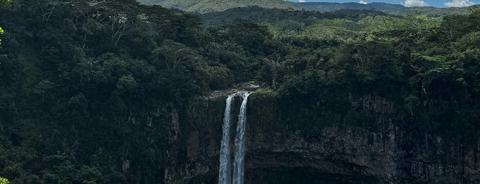 Chamarel Waterfall is one of mauritius.