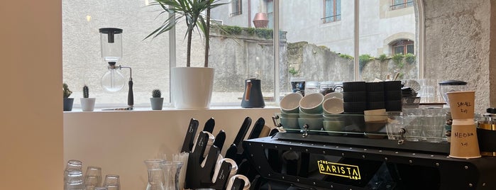The Barista Lab is one of Geneva.