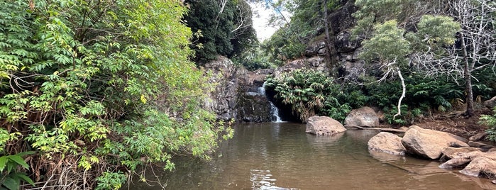 Wiepo'o Falls is one of Kauai.
