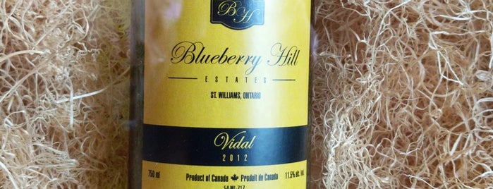 Blueberry Hill Estates is one of Ontario Canada - Drink.