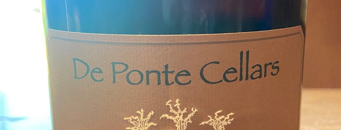 De Ponte Cellars is one of Stevenson Favorite Wineries.