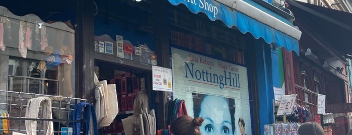 Travel Bookshop from the Movie Notting Hill is one of London.