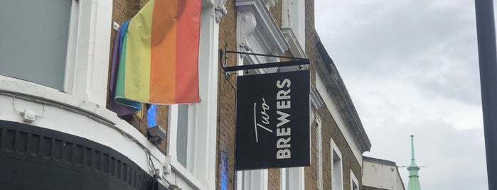 Two Brewers is one of London - gay bars.