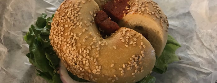 Bruegger's Bagels is one of The 15 Best Places for Toasted Almond in Tucson.