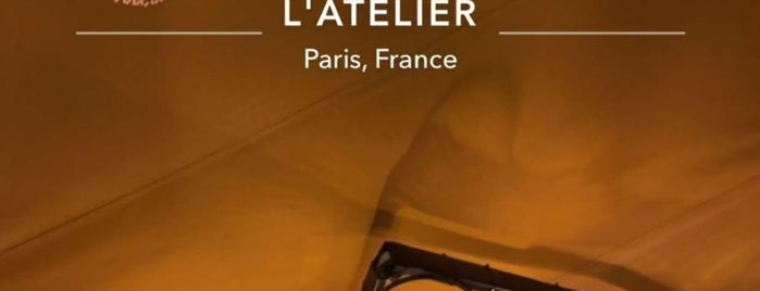 L'Atelier is one of Paris todo.