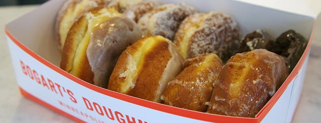 Bogart's Doughnut Co. is one of Out-of-Towners' Guide to Minneapolis - 2015.