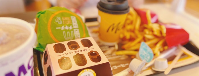 McDonald's is one of ファーストフード.