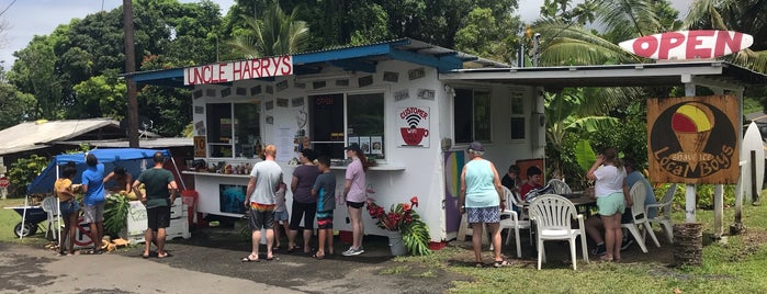 Uncle Harrys Smoothie Stand is one of Maui.