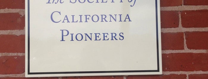 The Society of California Pioneers Museum & Library is one of SF area.