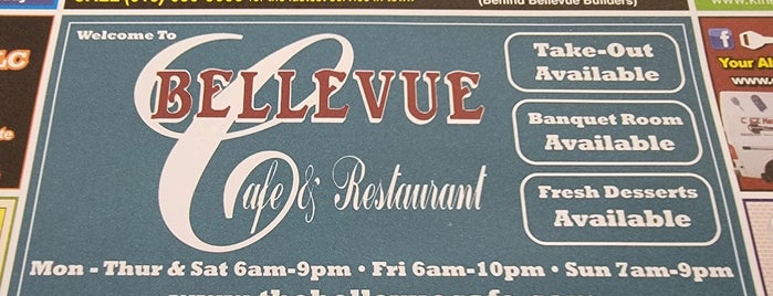 The Bellevue Cafe is one of schenectady.