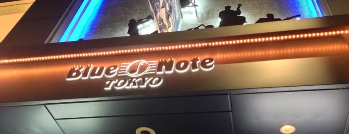 Blue Note Tokyo is one of Tempat yang Disimpan Bas.