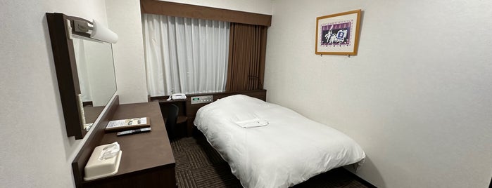 ホテルアルファーワン松江 is one of 泊まったホテル.