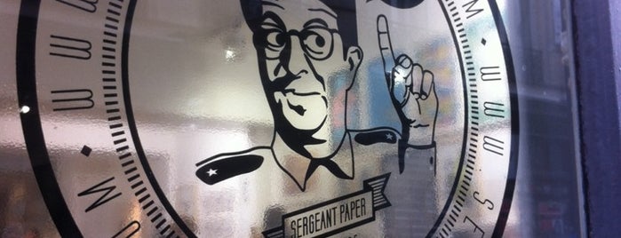 Sergeant Paper is one of Léo’s Liked Places.