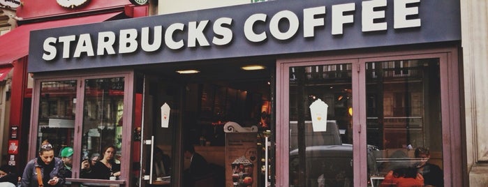 Starbucks is one of A : понравившиеся места.