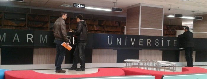 Marmara Üniversitesi Öğrenci İşleri Daire Başkanlığı is one of Tempat yang Disukai SmS.
