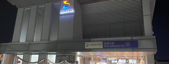 Nishi-yokohama Station (SO03) is one of 横浜市営 すていしょん.