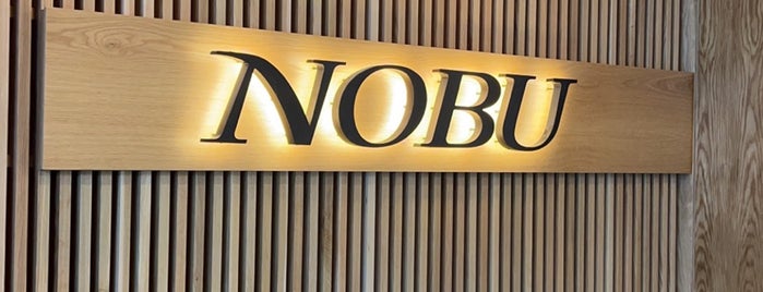 Nobu is one of houston.