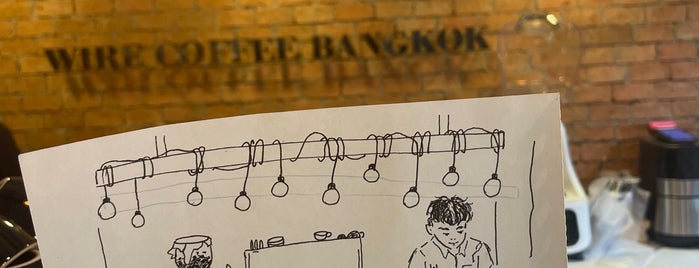 Wire Coffee Bangkok is one of Cafe to go 2020+.